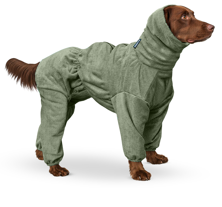 groomcoat bamboo green head cover